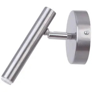 SIGMA Applique murale Sopel, argent, à 1 lampe, acier, G9, hauteur 15 ... pas cher