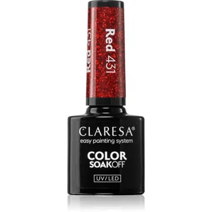 Claresa - 431 RED Vernis à ongles UV 5 ml pas cher