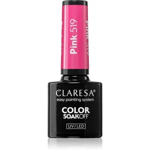 Claresa SoakOff UV/LED Color Sunny Garden vernis à ongles gel teinte Pink 519 5 g pas cher