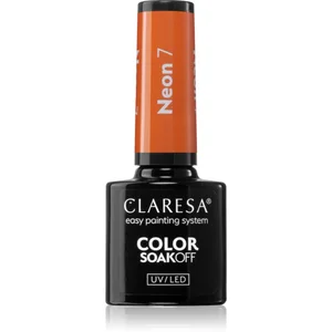 Claresa SoakOff UV/LED Color Neon vernis à ongles gel teinte 7 5 g pas cher