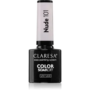 Claresa SoakOff UV/LED Color Nude vernis à ongles gel teinte 101 5 g pas cher