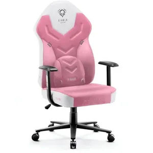 Diablo x-gamer 2.0 chaise gaming fauteuil de gamer (rose-blanc)