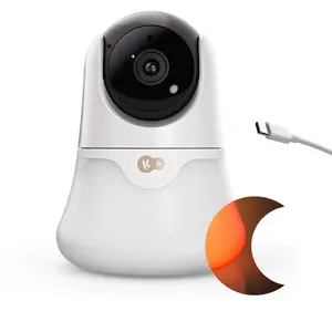 Babyphone Caméra Kinderkraft Niteeye Glow Écran 5 Pouces Full Hd 1080p...