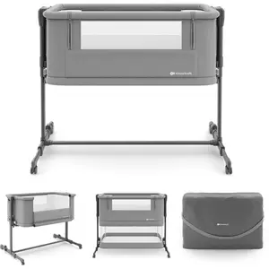 Comparateur de prix : Kinderkraft Berceau cododo 3 en 1 NESTEE GROW 2 gris foncé