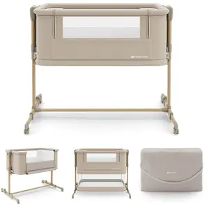 Kinderkraft Berceau cododo 3 en 1 NESTEE GROW 2 beige pas cher