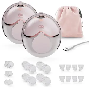 Kinderkraft Tire-lait électrique avec deux coques MAMAFLOW DOUBLE rose