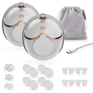 Kinderkraft Tire-lait électrique avec deux coques MAMAFLOW DOUBLE doré