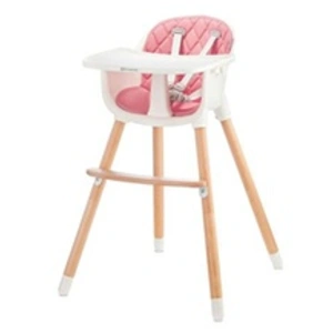 Chaise Haute 2en1 MoMi REKI – Pour Bébé 6-36 Mois (15 Kg) Puis Enfant Jusqu’à 20 Kg – Harnais 5 Points, Plateau Amovible