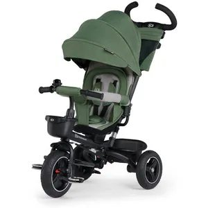 Comparateur de prix : Tricycle évolutif KINDERKRAFT SPINSTEP 5 en 1 - Vert