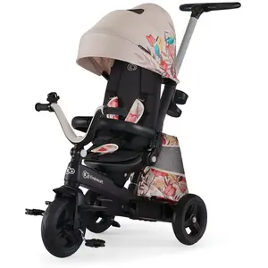 Kinderkraft Tricycle Enfant Évolutif EASYTWIST, Accesoires, Rose