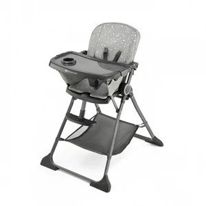 Comparateur de prix : Kinderkraft Chaise haute enfant évolutive pliable FOLDEE gray