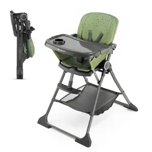 Comparateur de prix : Kinderkraft Chaise haute enfant évolutive pliable FOLDEE green