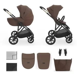 Comparateur de prix : Poussette 2 en 1 Prime 3 Velvet Mocca