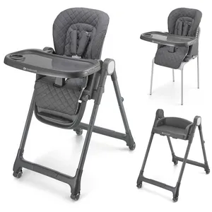 Comparateur de prix : Kinderkraft Chaise haute 3-en-1 Kinderkraft TULO gris