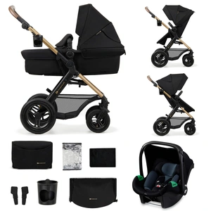 Comparateur de prix : Kinderkraft Poussette trio combinée 3en1 MOOV 2 Air Pure Black