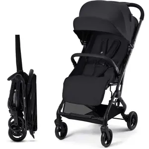 Kinderkraft Poussette citadine légère et compacte INDY 3 cool black