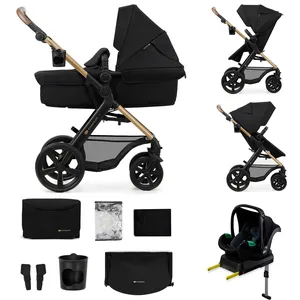 Comparateur de prix : Kinderkraft Poussette multifonctionnelle 4en1 MOOV 2 noir