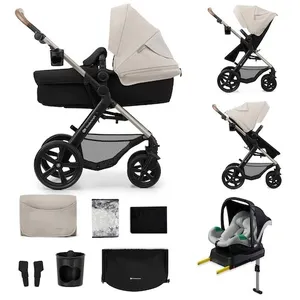 Kinderkraft Poussette multifonctionnelle 4en1 MOOV 2 gris