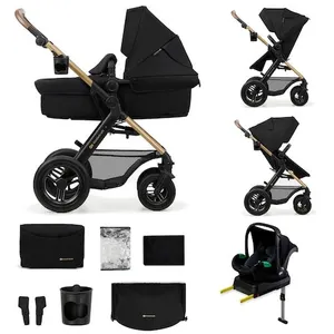 Comparateur de prix : Kinderkraft Poussette multifonctionnelle 4en1 MOOV 2 AIR noir