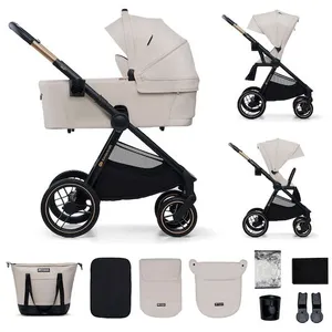 Comparateur de prix : Kinderkraft Poussette duo combinée 2en1 NEA 2 Soft Beige