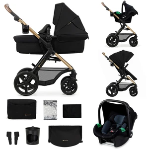Kinderkraft Poussette trio combinée 3en1 MOOV 2 XL Pure BlackVendu parcdiscount