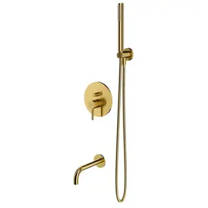 OMNIRES Y Mitigeur monocommande, pour baignoire, SYSYW01GLB,