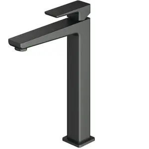 OMNIRES PARMA Mitigeur de lavabo à bec haut, PM7412GR, pas cher