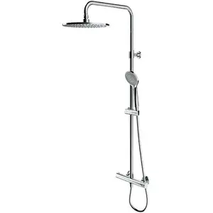 OMNIRES colonne de douche Thermostatique En Y couleur : Chrome pas cher