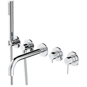 OMNIRES Y Mitigeur monocommande de baignoire, Y1237-1CR, pas cher