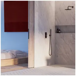 OMNIRES CONTOUR Colonne de douche avec mitigeur thermostatique, SYSCT1... pas cher