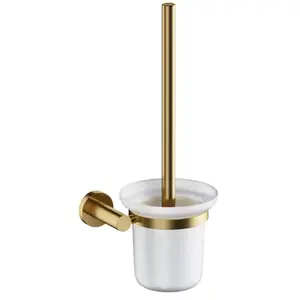 Omnires MP60620GLB Modern Project Brosse WC Suspendue, Gold pas cher