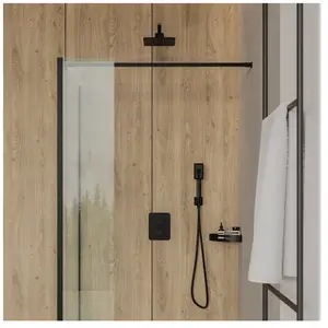 OMNIRES PARMA Mitigeur thermostatique, pour bain & douche, PM7436BL,
