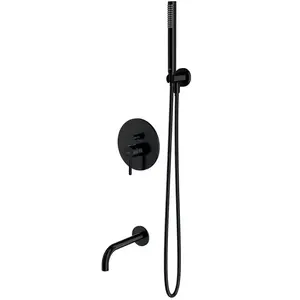 OMNIRES Y Mitigeur monocommande, pour baignoire, SYSYW01BL,