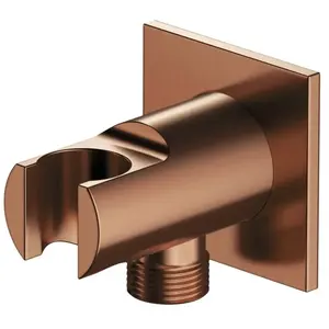 OMNIRES Universal Support de douchette avec raccord de flexible, 8873C/KCPB, pas cher