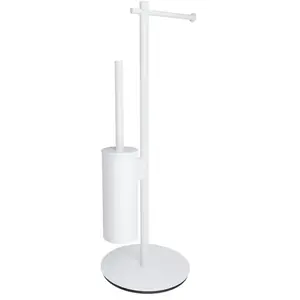OMNIRES MODERN PROJECT Porte-brosse WC avec brosse, MP60810WM, pas cher