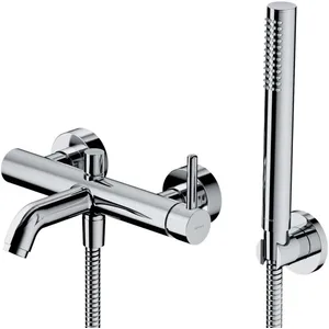 Omnires Y1231CR Y Robinet de Baignoire avec Ensemble de Douche, Grey pas cher