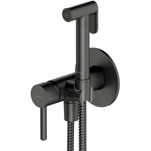 Omnires SYSYBI2GR Y Système de Bidet encastré, Graphite pas cher