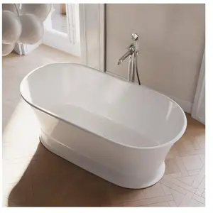 OMNIRES CLASSICA Baignoire ovale en îlot, CLASSICAWWBP,