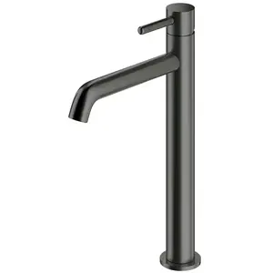 Omnires Y1212GR Y Robinet pour lavabo Haut, Graphite pas cher