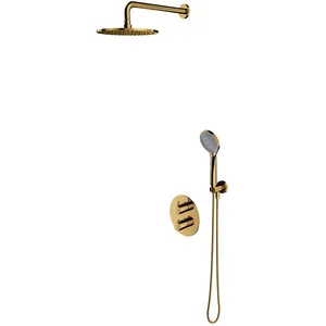 OMNIRES Y Ensemble de douche avec mitigeur thermostatique, SYSYT05GL, pas cher