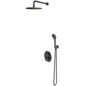 OMNIRES Y Ensemble de douche avec mitigeur thermostatique, SYSYT05GR, pas cher