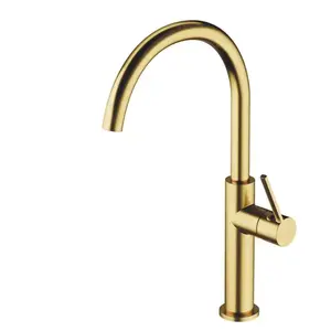 Omnires TL6050BSB Tula Robinet de Cuisine, Brass pas cher