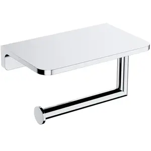 OMNIRES MODERN PROJECT Dérouleur de papier toilette, MP60511CR, pas cher
