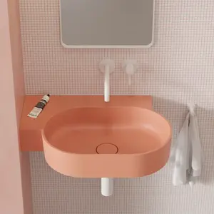 OMNIRES OVO Lavabo mural, OVO645UWLCO, pas cher