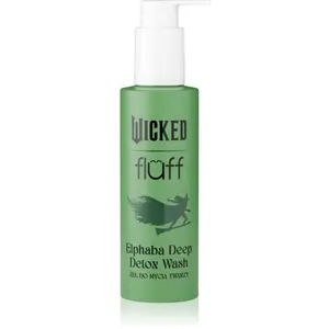 Fluff Wicked Elphaba Deep Detox Wash gel nettoyant visage 150 ml pas cher