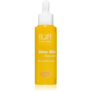 Fluff Glow Skin gommage lissant visage à la vitamine C 40 ml