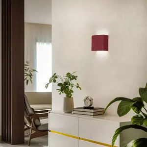 Argon Applique murale LED Gianto up/down, rougeVendu parluminaire
