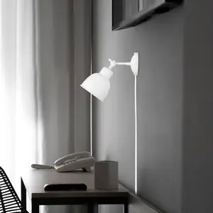 Argon Applique murale Emoti, beige, à 1 lampe, acier, Ø 10 cm pas cher
