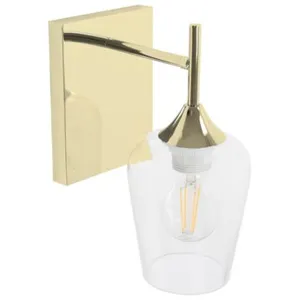 Comparateur de prix : Applique Murale  Toolight  App1232-1W Spot Murale   Or 20 X 13 X 26 Cm