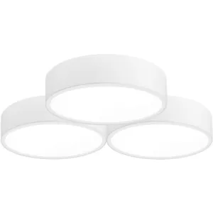 Toolight - plafonnier APP879-C tripler blanche 40CM 6-POINTS de lumière E27 49X46X8CM pas cher